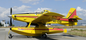 Crnogorski protiv-požarni avion pao u Skadarsko jezero
